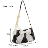 Summer Bow Shoulder Bag Sweet Crossbody Bag for Women