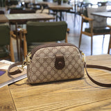 Summer Retro Printed Small Square Bag Female Shell Bag