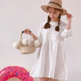Straw Handbag Hairball Top-Handle Bag Vintage Crochet Totes Travel Beach Bags