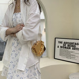 Silver PVC Clutch Bag Box Party Evening Chain Crossbody Mini Purse