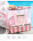 Women's Shoulder Bag & Beach Travel Bag Set