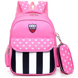 Waterproof School Bags For Kids With Pencil Case
