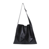 Women Large Shoulder Bag Pu Leather Messenger Crossbody Bag