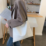 Women Large Shoulder Bag Pu Leather Messenger Crossbody Bag