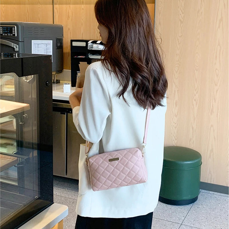 Women Shoulder Messenger Bags Casual Embroidery Crossbody Bags