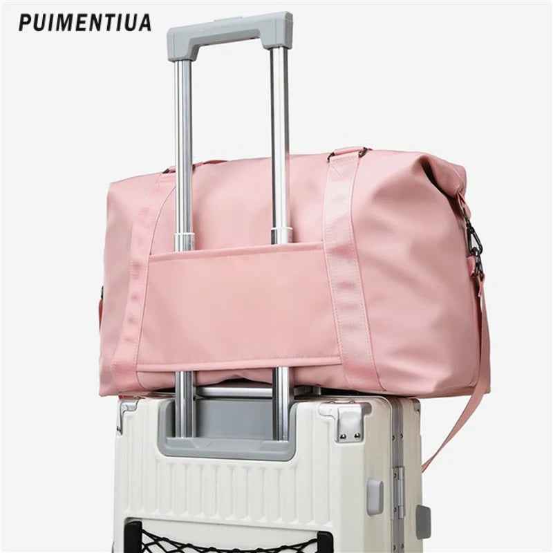 Large Capacity Women Travel Bag Tote Luggage Waterproof Handbags