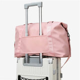 Large Capacity Foldable Women Travel Bag Tote Duffle Waterproof Handbags