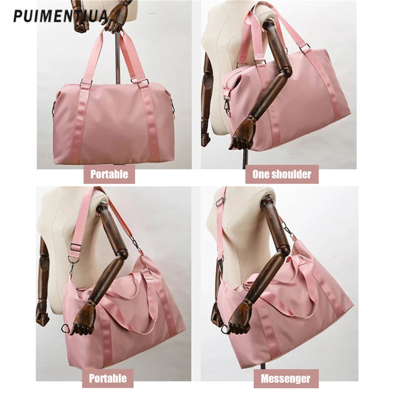Large Capacity Women Travel Bag Tote Luggage Waterproof Handbags
