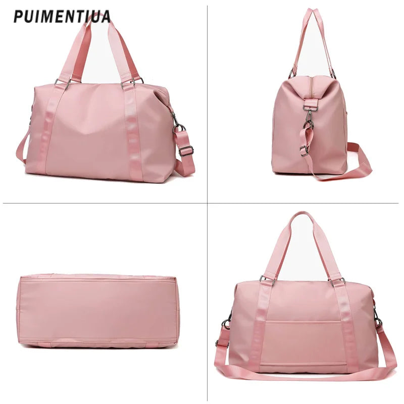 Large Capacity Women Travel Bag Tote Luggage Waterproof Handbags
