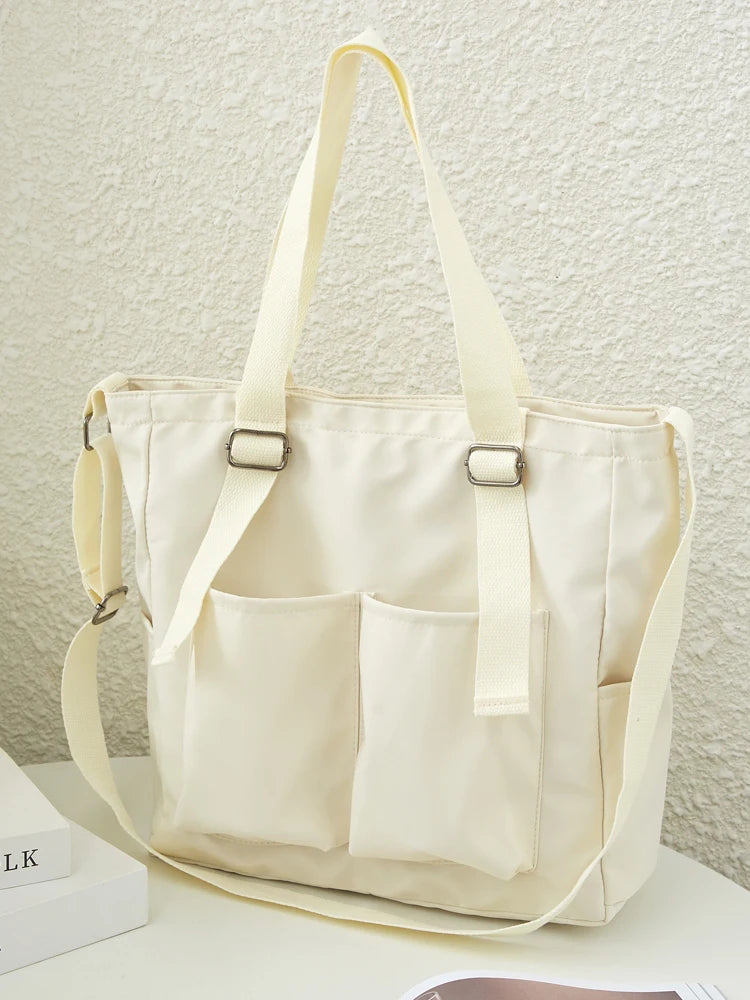Canvas Messenger Bag Japanese Style Tote Bag