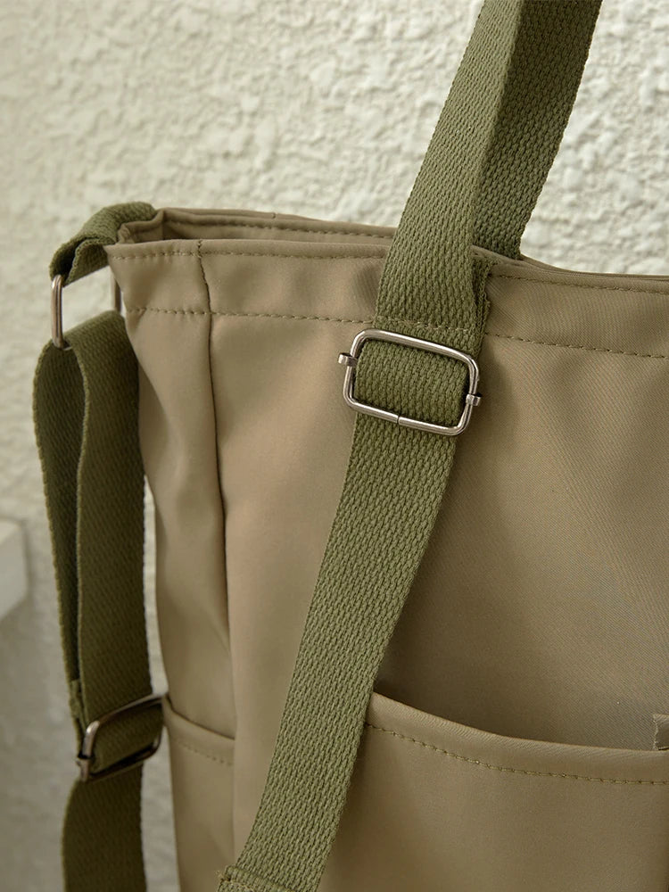 Canvas Messenger Bag Japanese Style Tote Bag