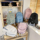 Large-Capacity Waterproof Nylon Backpack Unisex Travel Bag