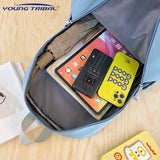 Large-Capacity Waterproof Nylon Backpack Unisex Travel Bag