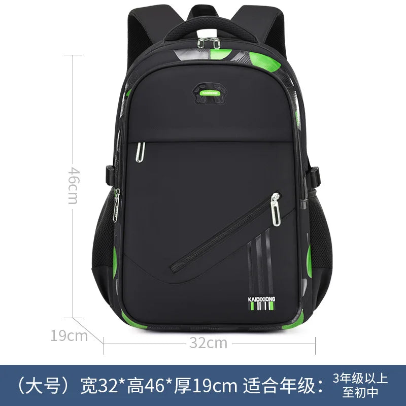 Waterproof Children School Bag Boys Orthopedic Backpack