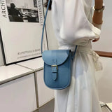 British Style Cowhide Women's Camera Bag