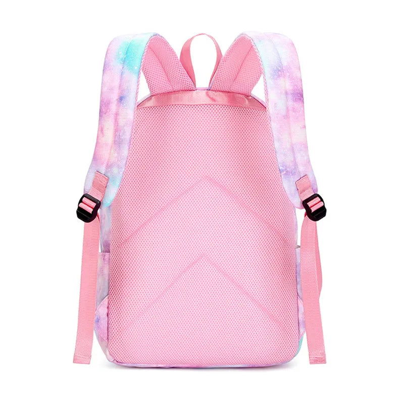2023 3pcs/set Printing Kid Backpacks School Bags Girls Children