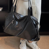 Casual Soft Leather Tote Bag for Women Large Capacity Handbag