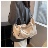 Casual Soft Leather Tote Bag for Women Large Capacity Handbag