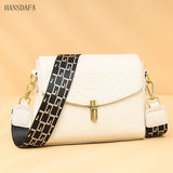 Crocodile Pattern Leather Tote Bag Ladies Shoulder Bag High Handbag