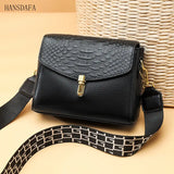 Crocodile Pattern Leather Tote Bag Ladies Shoulder Bag High Handbag