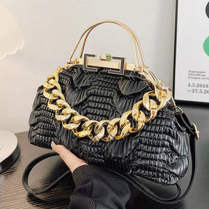 Pink Green Shoulder Bags Chain Crossbody Bags Totes