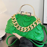 Pink Green Shoulder Bags Chain Crossbody Bags Totes