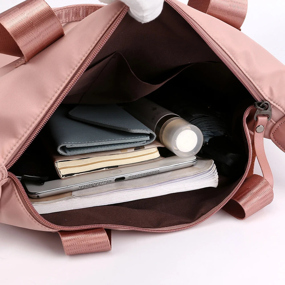 Waterproof Nylon Ladies Messenger Bag Female Handbag