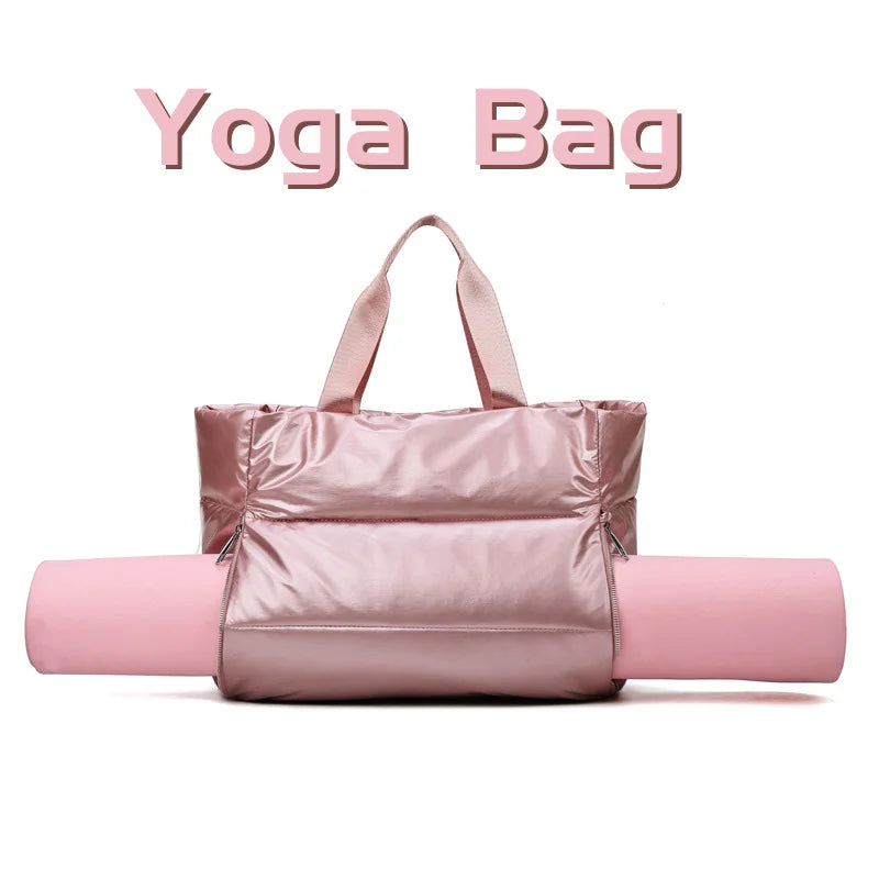 Waterproof Sports Yoga Bag Gym Fitness Handbags Shoulder Bags