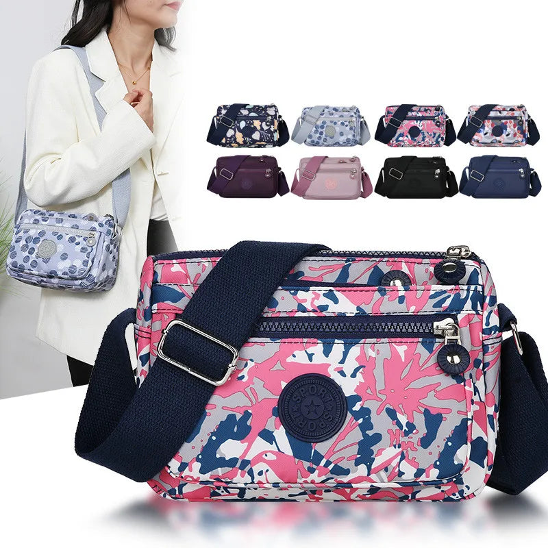 Waterproof Nylon Oxford Shoulder Bag Large Capacity Purse