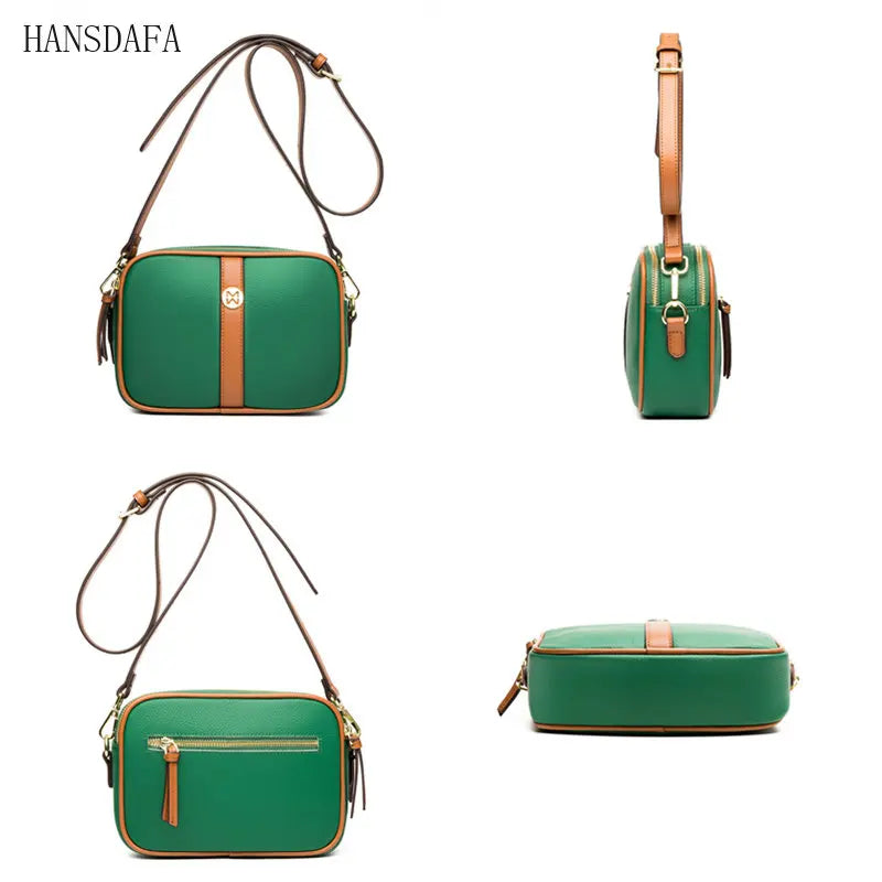 Leather Tote Bag High Cowhide Ladies Handbags Women Shoulder Bag Small Crossbody