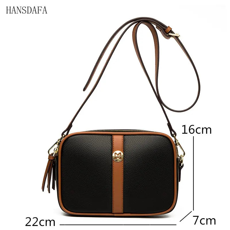 Leather Tote Bag High Cowhide Ladies Handbags Women Shoulder Bag Small Crossbody