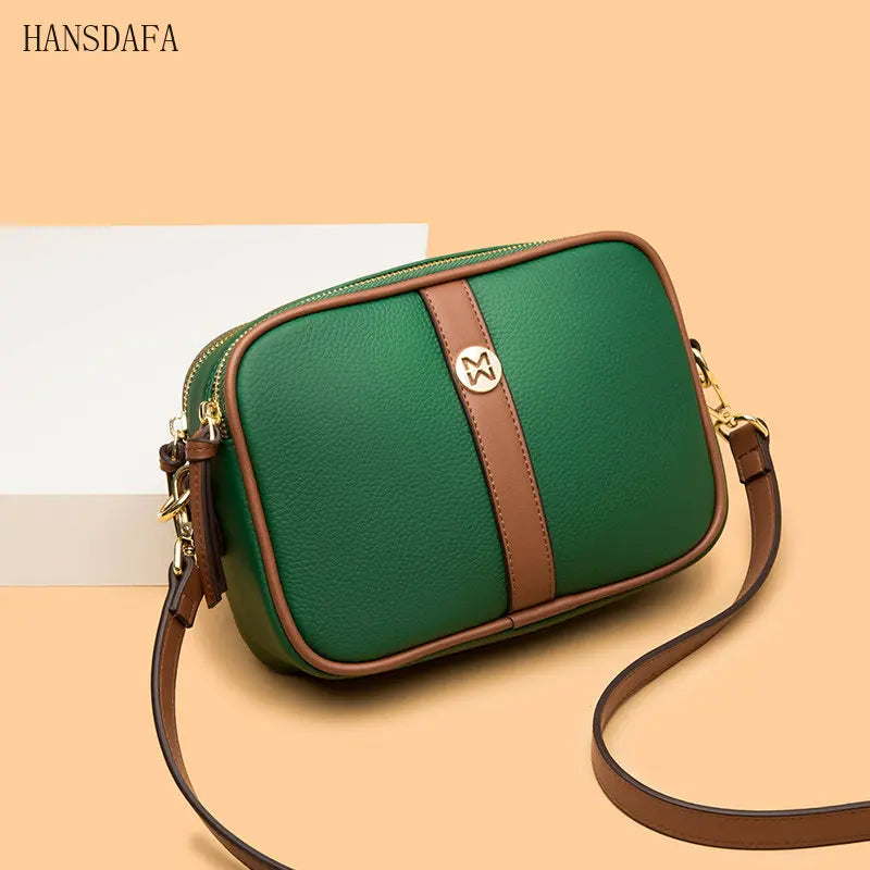 Leather Tote Bag High Cowhide Ladies Handbags Women Shoulder Bag Small Crossbody