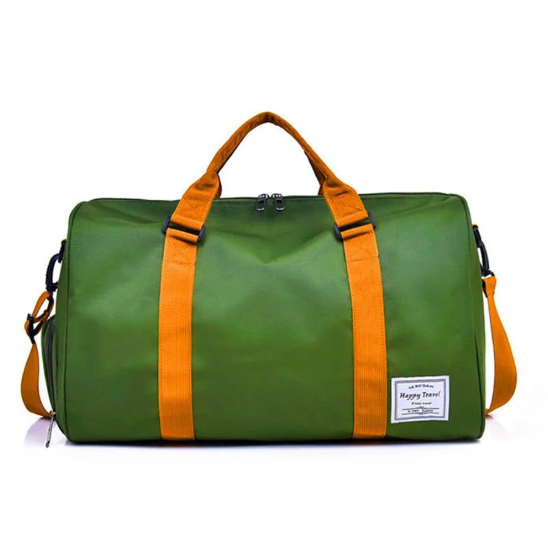 Large Capacity Travel Bag Men Messenger Handbags Shoe Bag Shoulder Fitness Bag