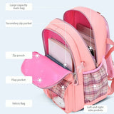 Bowknot Schoolbag Teenage Girls Kids High Capacity Orthopedic Backpack