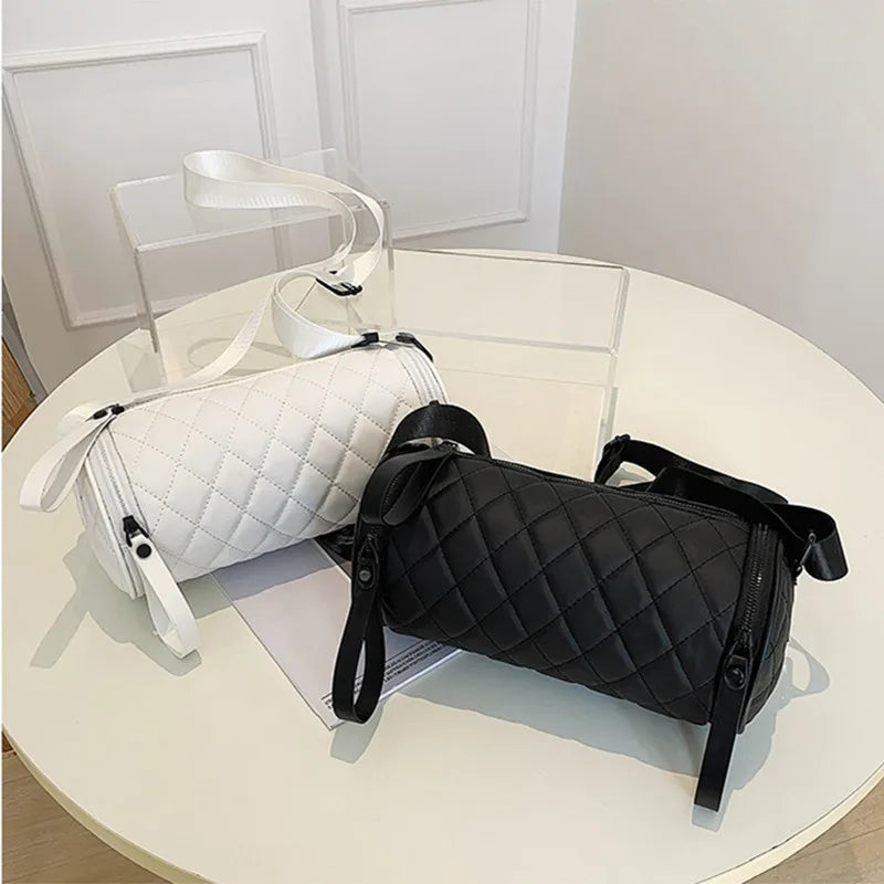 Casual Nylon Shoulder Bags Designers Cotton Women Handbags Quilted Bucket Crossb