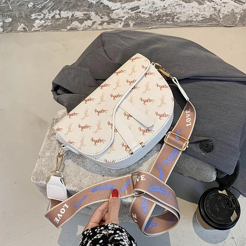 Women Shoulder Bags Saddle Bag Crossbody Messenger Bags