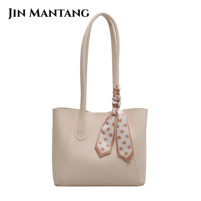 Net Red Texture Shoulder Bag Large Capacity Handbag