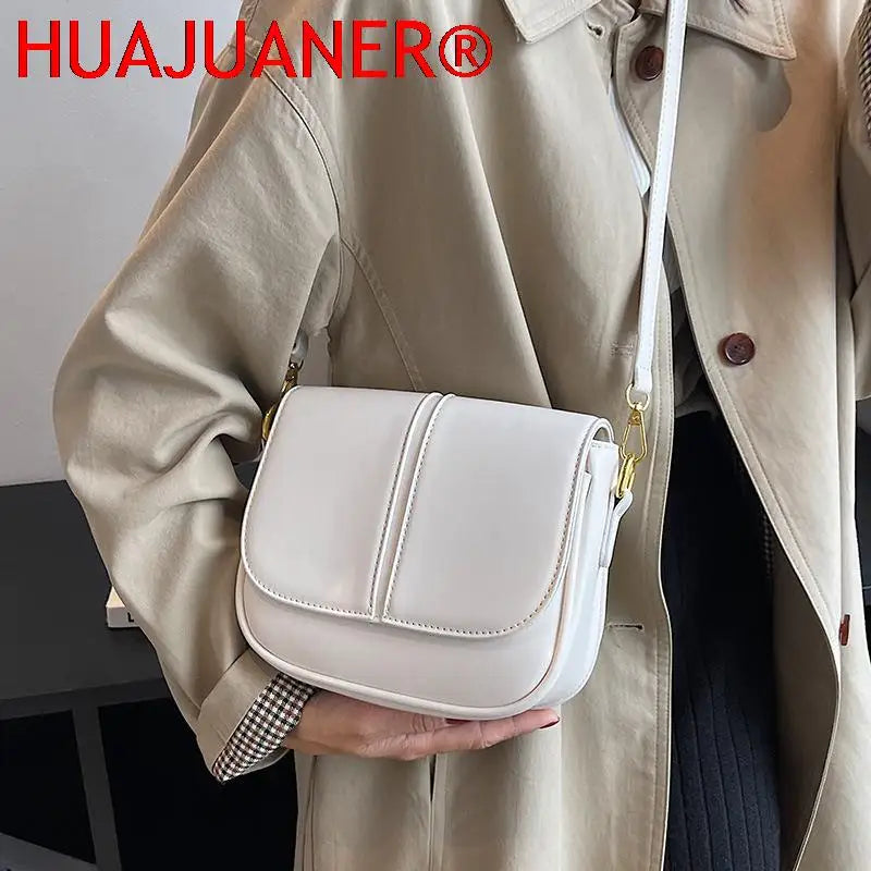 Retro Shoulder Bag Net Red Texture Shoulder Messenger Bag Casual