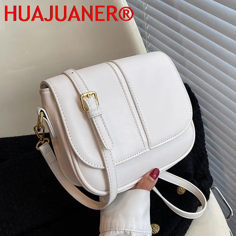 Retro Shoulder Bag Net Red Texture Shoulder Messenger Bag Casual