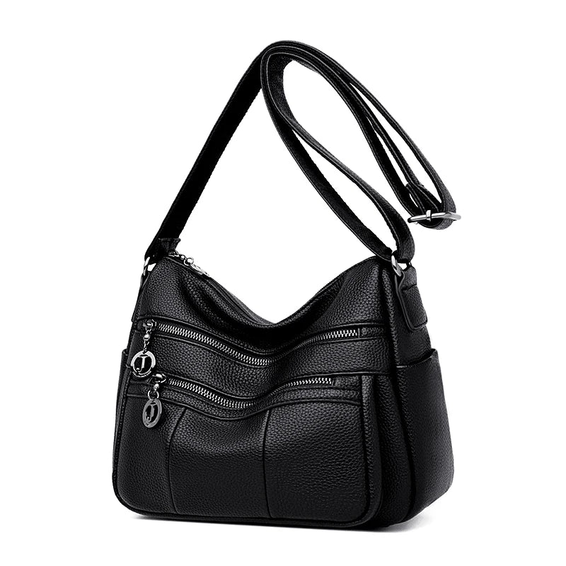 Women's Geniune Leather Shoulder Bag for Work