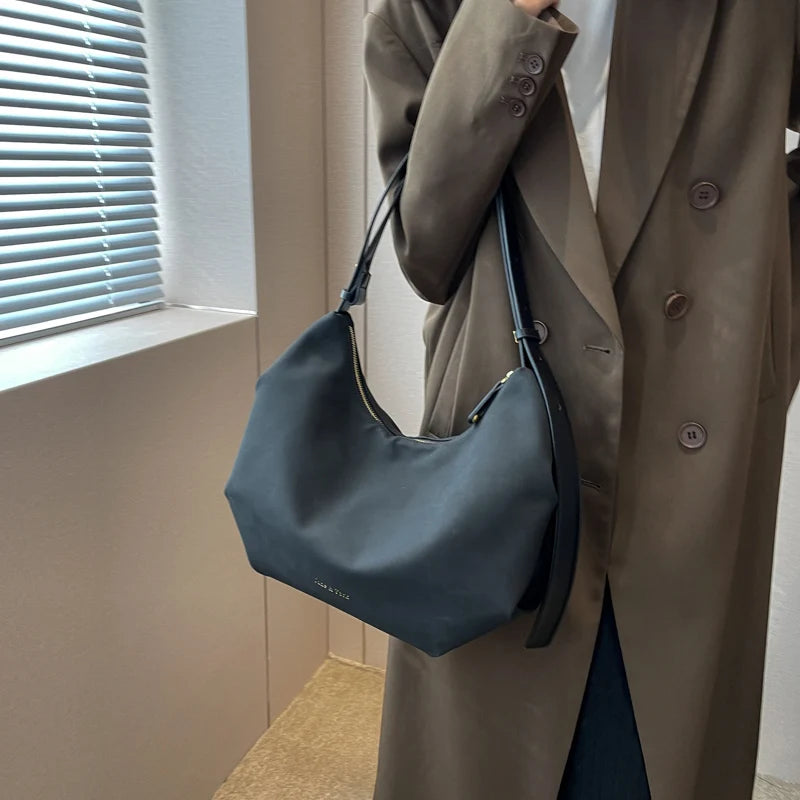 Green Nubuck Leather Saddle Bag Crossbody Handbag