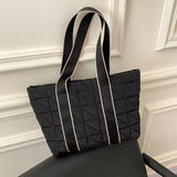 Casual Canvas Shoulder Bag Women Big Totes