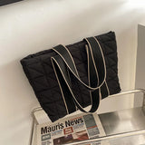 Casual Canvas Shoulder Bag Women Big Totes