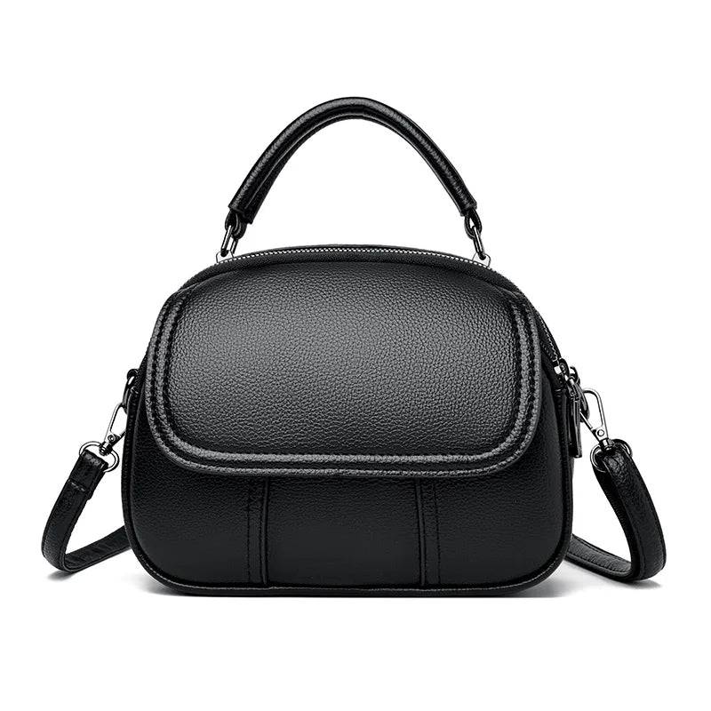 Casual Women Bags PU Leather Crossbody Fashionable Multi-function Soft Surface