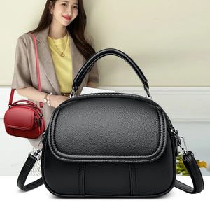 Casual Women Bags PU Leather Crossbody Fashionable Multi-function Soft Surface