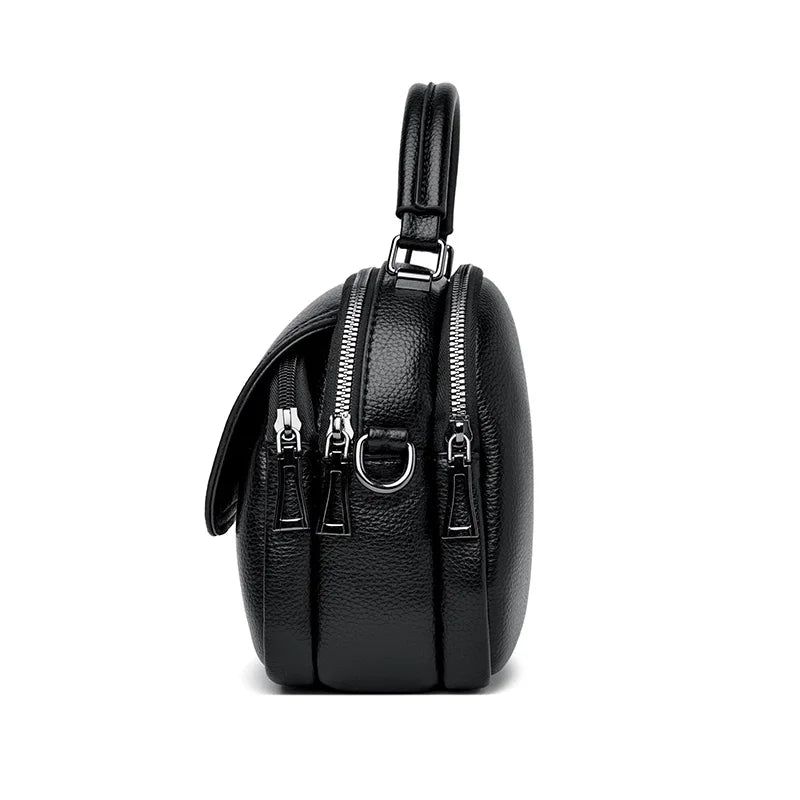 Casual Women Bags PU Leather Crossbody Fashionable Multi-function Soft Surface