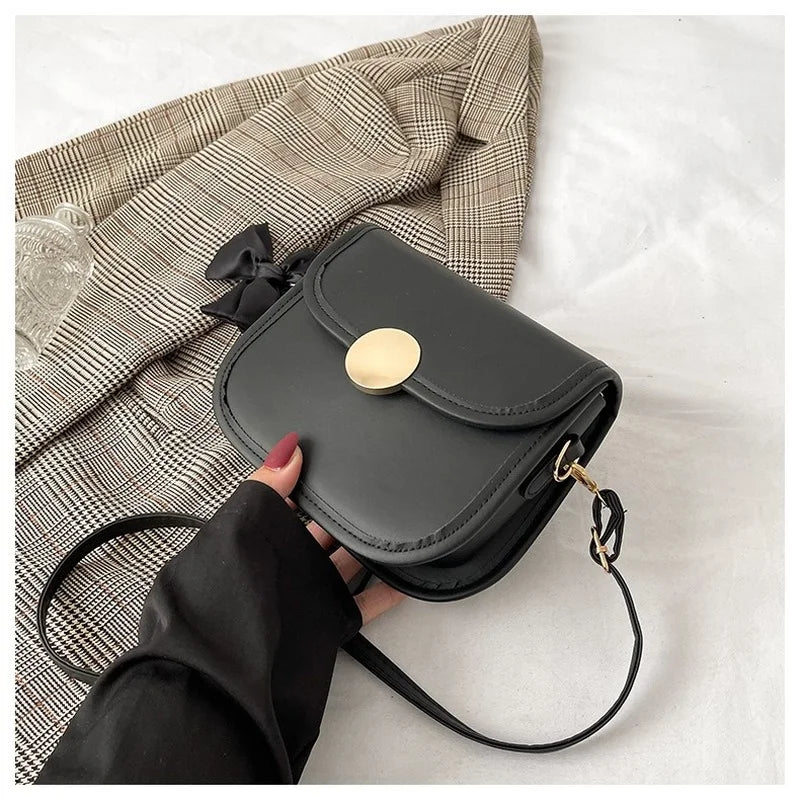 Stylish Saddle Bag Messenger Handbag for Women