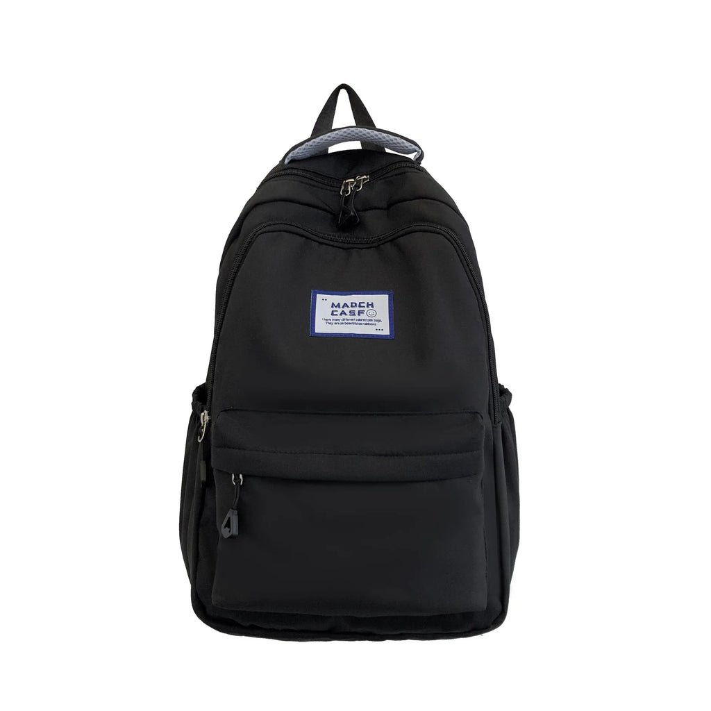 Waterproof Nylon Women Backpack - Japanese Students Schoolbag