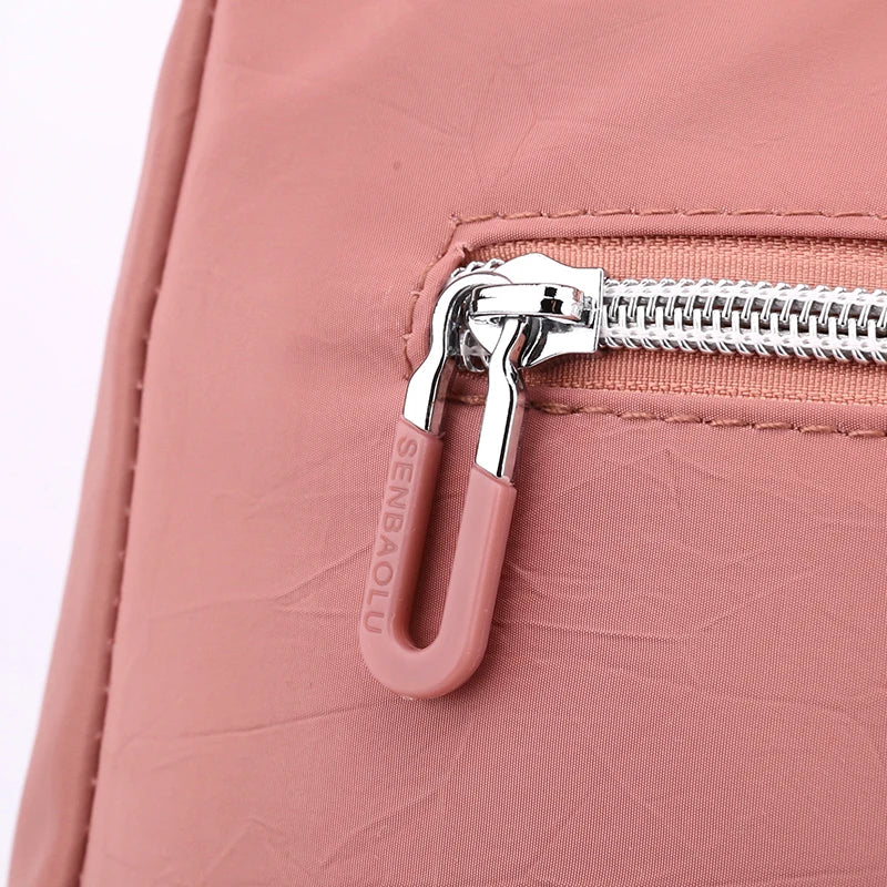 Waterproof Nylon Shoulder Bag for Women Crossbody Purse