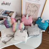 Cat Laser Sequin Crossbody Bag Chain Shoulder Bag